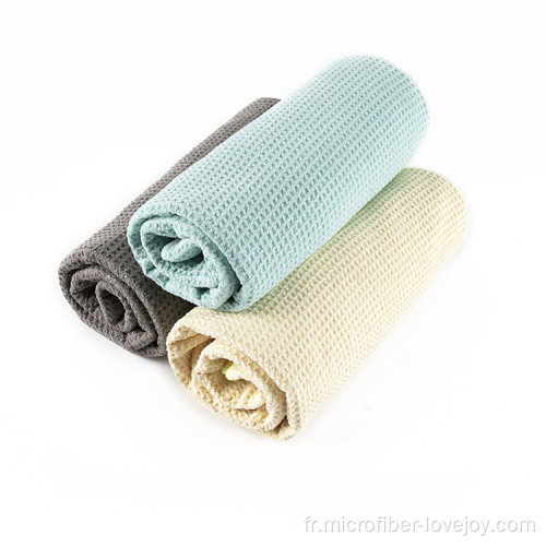 Serviette de toilettage pour chien et chat en microfibre